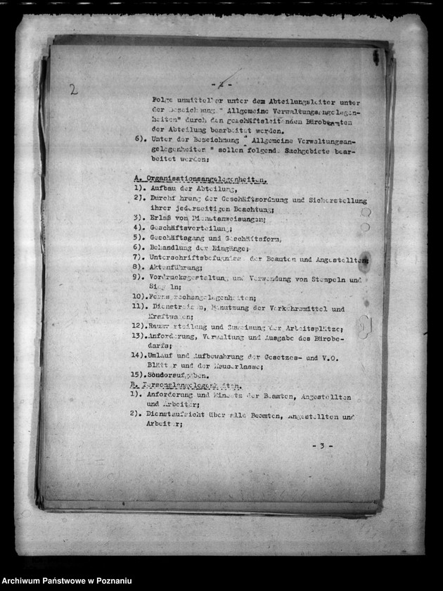 Obraz 6 z jednostki "Organisationsangelegenheiten. Landjahrverwaltung. Schulaufsicht über Volks- und Haupt- Schulen. Tätigkeitsbericht der Berufs- und Fachschulen"