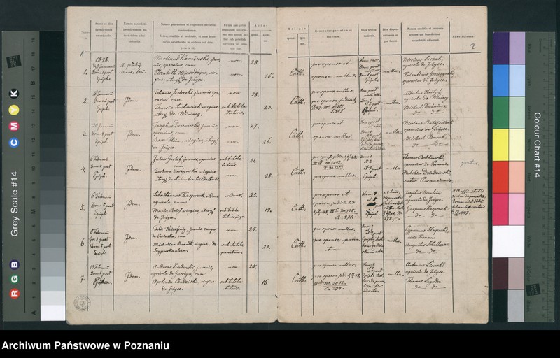 Obraz 3 z jednostki "Księga małżeństw"