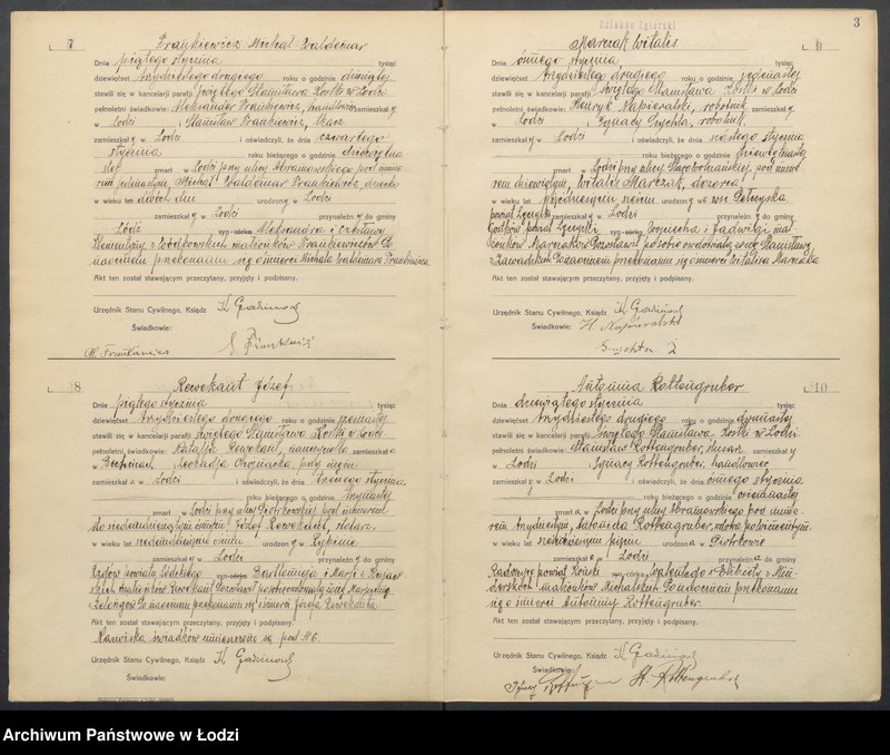 Obraz 5 z jednostki "Akta zgonów"