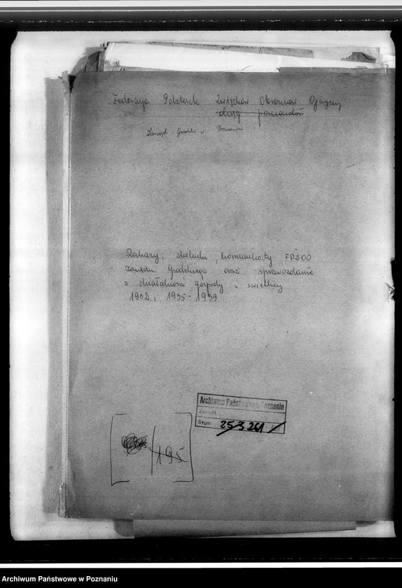 Obraz 4 z jednostki "Rozkazy, okólniki, komunikaty Federacji Polskich Związków Obrońców Ojczyzny Zarządu Grodzkiego oraz sprawozdanie z działalności gospody i świetlic-ewidencja kół kombatanckich należących do Federacji Zarządu Grodzkiego"