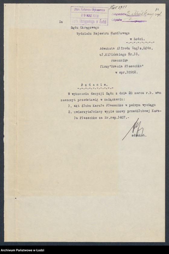 Obraz 13 z jednostki "Oskar i Karol Plaeschke – przedsiębiorstwo budowlano-sztukateryjne"