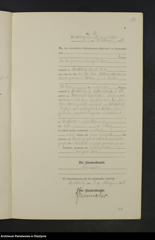image.from.unit.number "Sterbe-Neben-Register Nr 1 - 52"