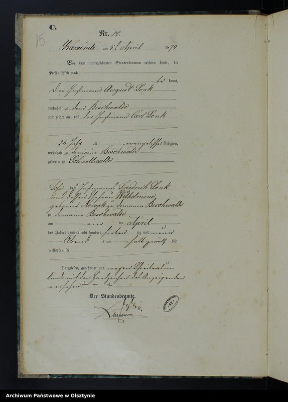 image.from.unit.number "Sterbe-Haupt-Register Nr 1 - 63,1 - 55,1 - 74,1 - 53 i 1 - 59"