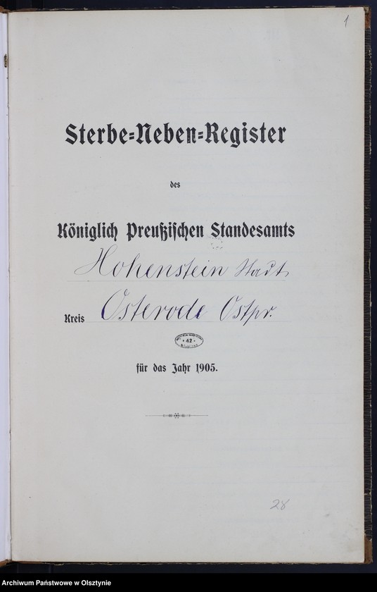 image.from.unit.number "Sterbe-Neben-Register Nr 1 - 65"