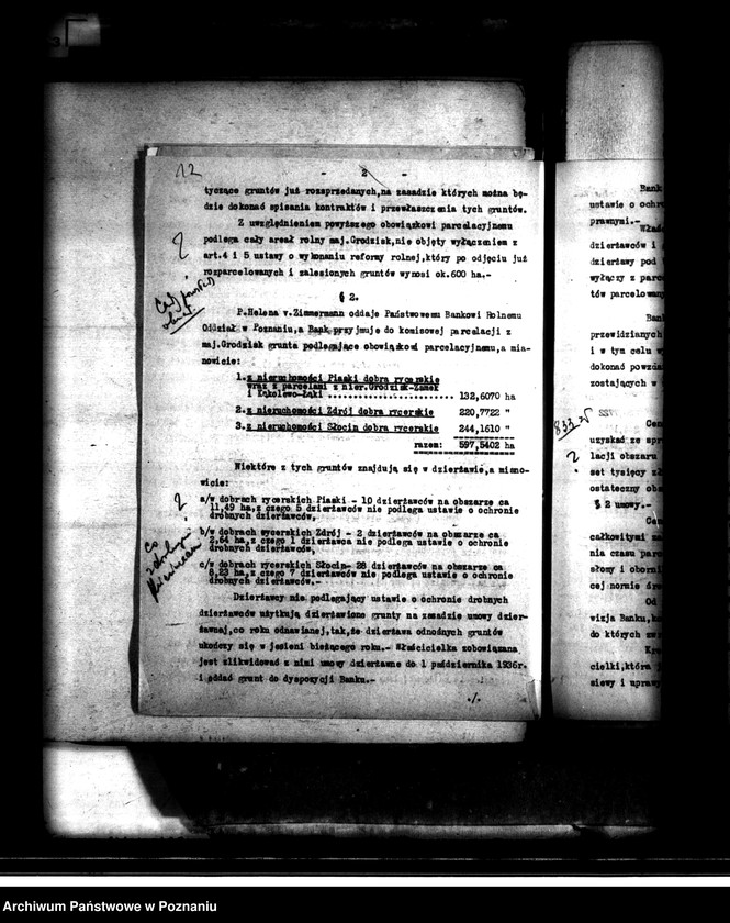 Obraz 16 z jednostki "Grodzisk powiat nowotomyski parcelacja Państwowego Banku Rolnego"