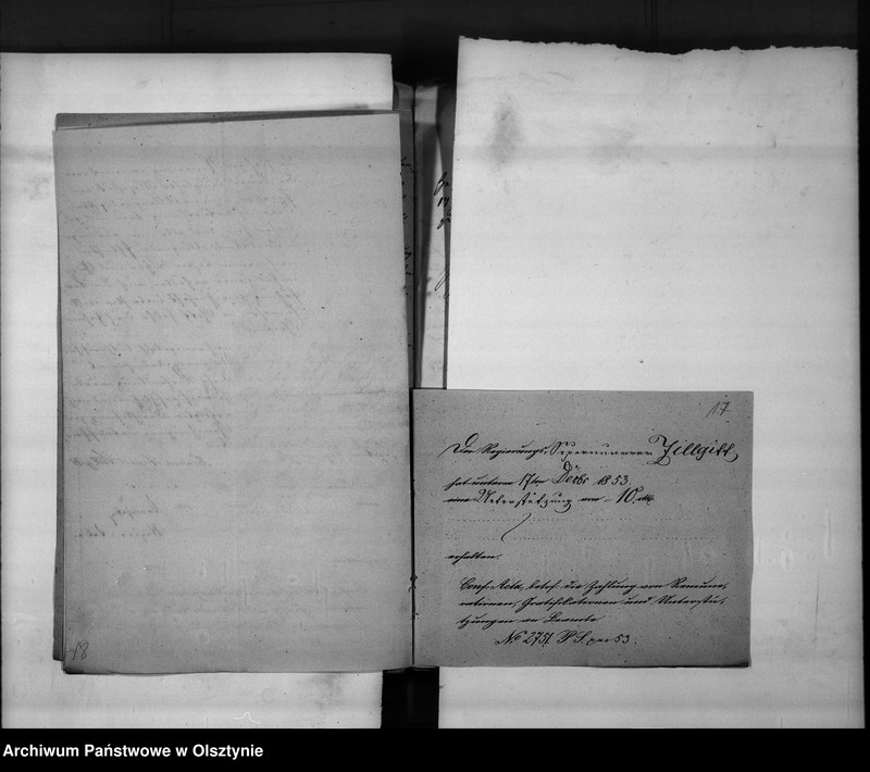 image.from.unit.number "Anstellung des Bezirks-Feldwebels Zillgitt [Friedrich August]"