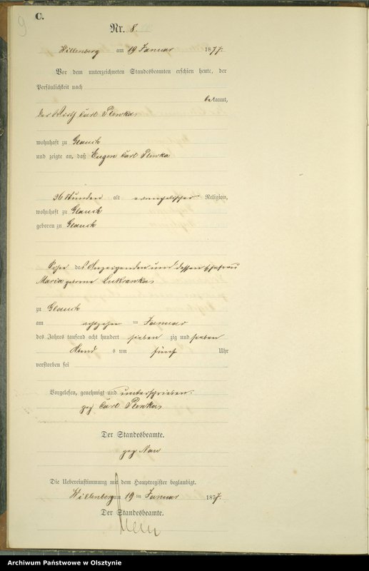 image.from.unit.number "Sterbe-Neben-Register Nr 1 - 156"