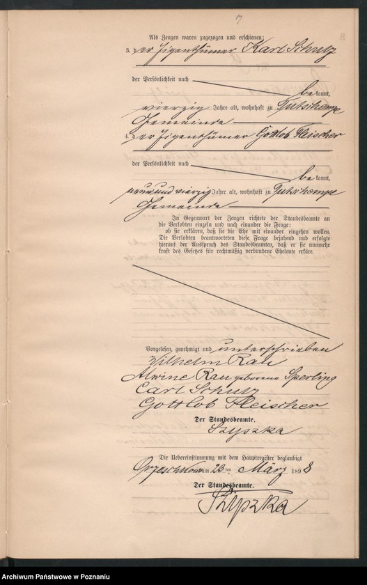 Obraz 19 z jednostki "Księga małżeństw"