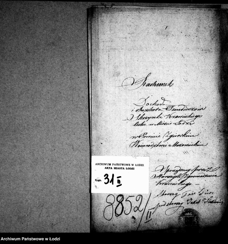 Obraz 13 z jednostki "Dowody do rachunków Kasy Rzemieślniczej Cechu Krawieckiego w Mieście Łodzi"