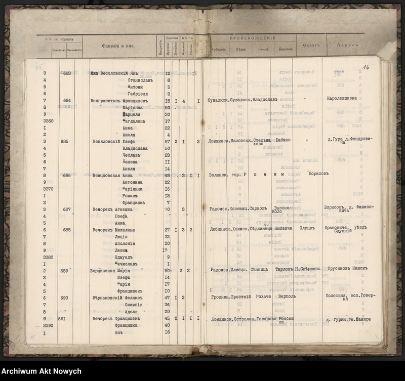 image.from.unit.number "Spis wysiedlonych. Litera W."