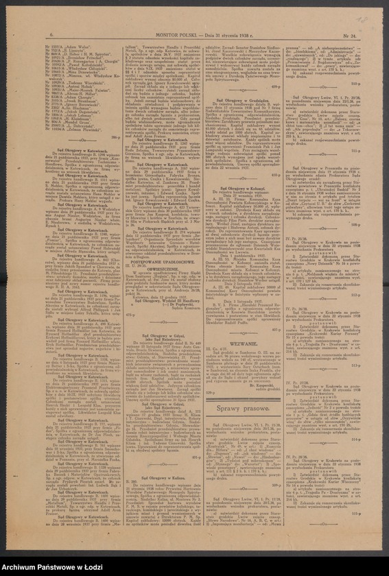 Obraz 20 z jednostki "Henryk Zieliński – Kinoteatr „Capitol”"