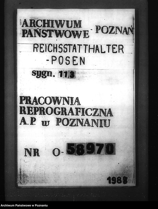Obraz 1 z jednostki "Przepisy kancelaryjne i korespondencja w sprawie organizacji kancelarii"