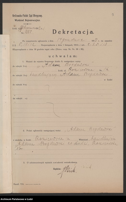 Obraz 5 z jednostki "Adam Bogdański- piwiarnia"