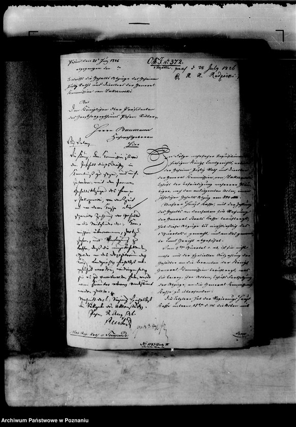 Obraz 6 z jednostki "Die persönlichen Verhältnisse des Geheimen Justizrats und Inspektors der königlichen Generalkommission, Herrn von Zakrzewski."