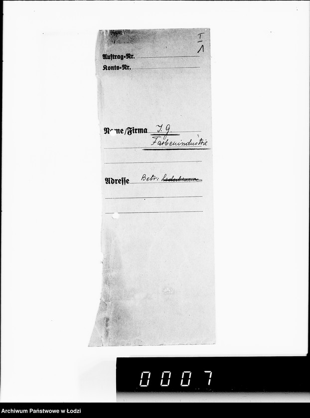 Obraz 5 z jednostki "[Korespondencja firm niemieckich oferujących dostawę środków chemicznych, farb, maszyn wiertniczych, tokarek i innych urządzeń oraz wapna dla zakładów produkcyjnych w Getcie].I-J-K."