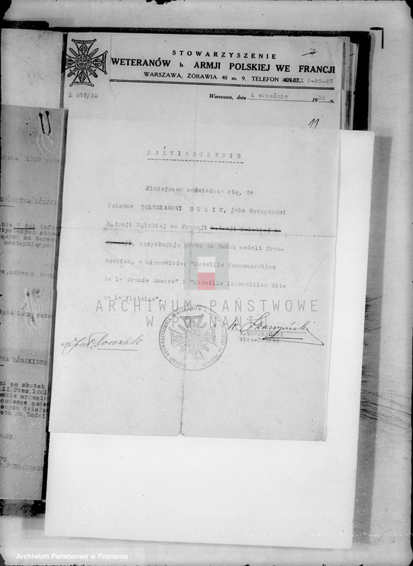 Obraz 15 z jednostki "/Różne stowarzyszenia/"