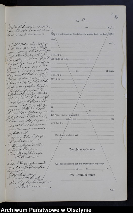 image.from.unit.number "Sterbe-Neben-Register Nr 1 - 21"