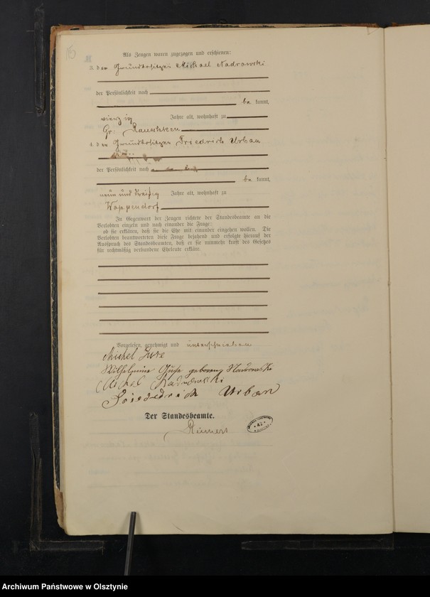 image.from.unit.number "Heiraths-Haupt-Register Nr 1 - 61"