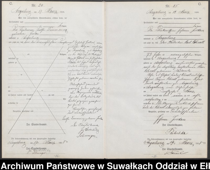 image.from.unit.number "Sterbe-Neben-Register des Preussischen Standes-Amtes Angerburg Kreis Angerburg"