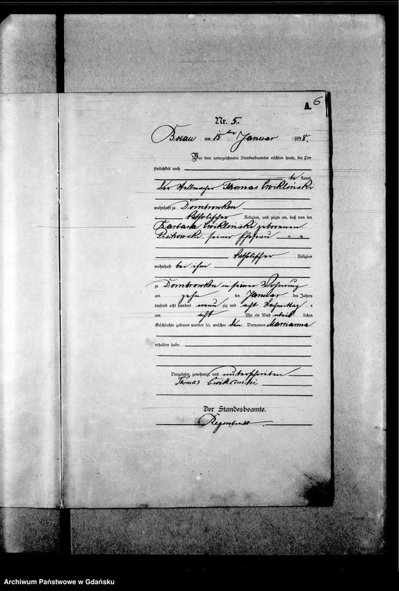 image.from.unit.number "Księga urodzeń "