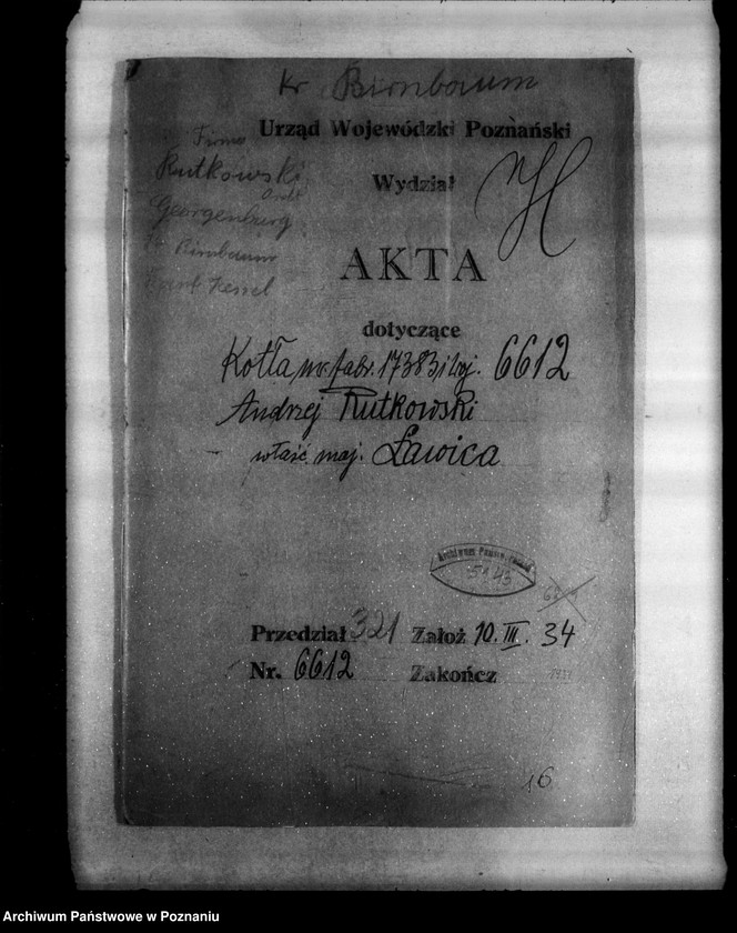 Obraz 4 z jednostki "Majątek Ławica A. Rutkowski nr woj. kotła 6612"