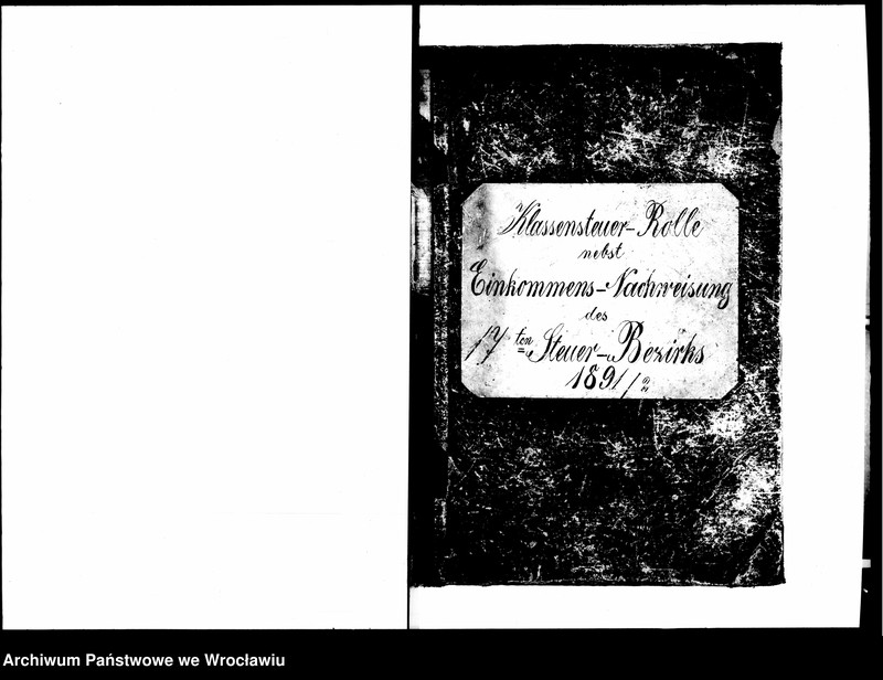 image.from.unit.number "Klassensteuerolle nebst Einkommens Nachweisung"