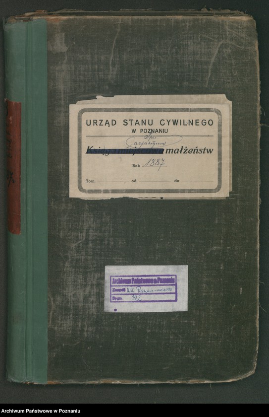 Obraz 2 z jednostki "Spis alfabetyczny małżeństw"