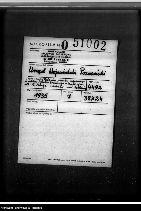 image.from.unit.number "/Fabryka proszku mlecznego i mleka kondensowanego w Krotoszynie - własność A. Kluge nadzór nad kotłownią/"