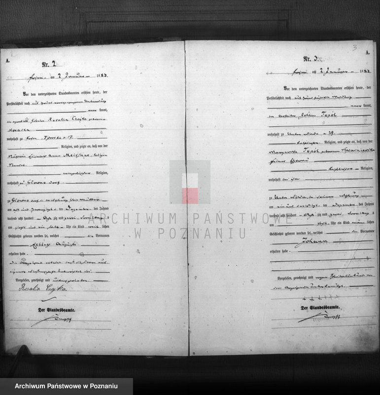 Obraz 3 z jednostki "Księga urodzeń t. I"