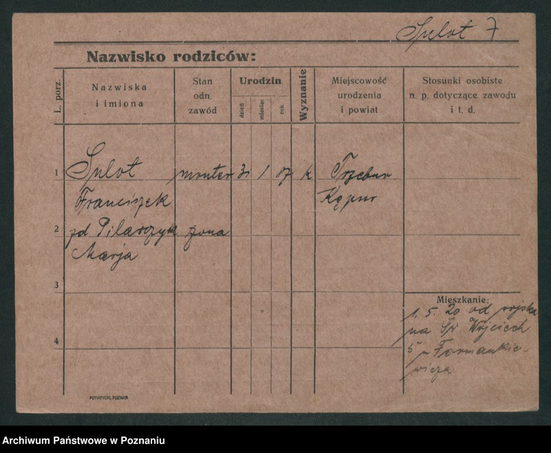 Obraz 19 z jednostki "Sułowski - Suzin"