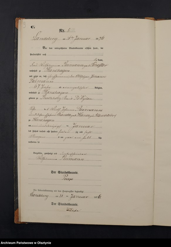 image.from.unit.number "Sterbe-Neben-Register Nr 1 - 64"