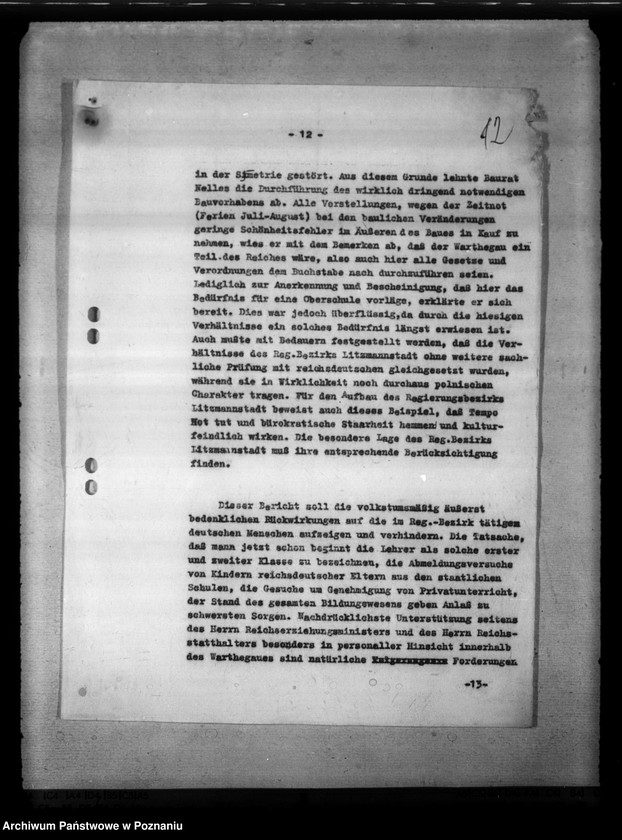 Obraz 16 z jednostki "Trudności szkolnictwa w rejencji łódzkiej"