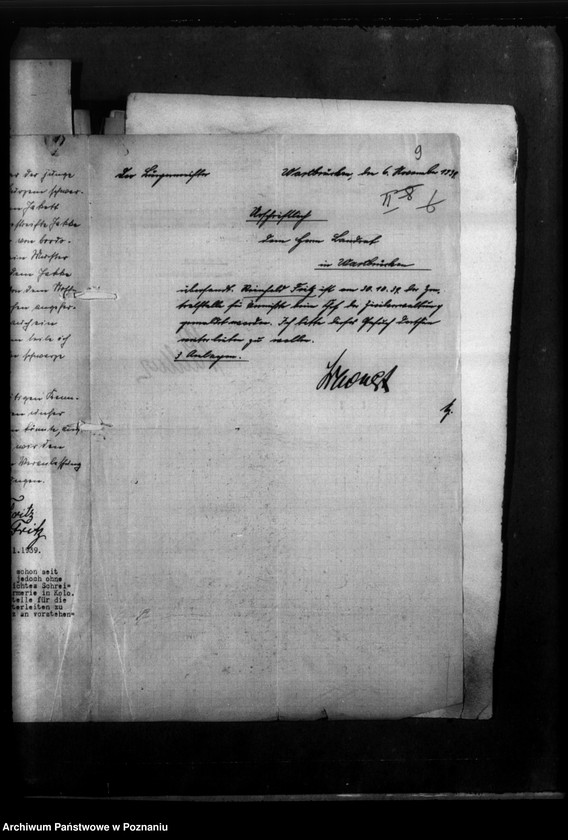 Obraz 13 z jednostki "Kreis Turek. Korespondencja w sprawie miejscowych Niemców, którzy zginęli w 1939 roku"