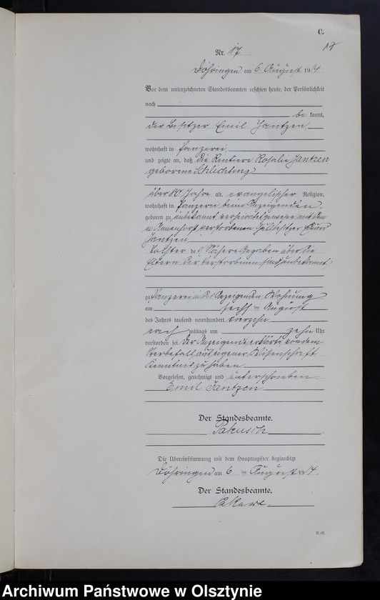 image.from.unit.number "Sterbe-Neben-Register Nr 1-33"