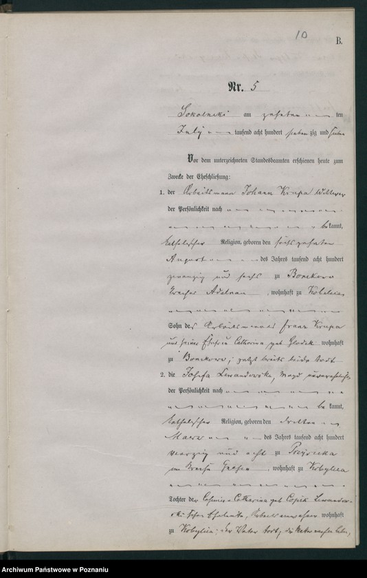 image.from.unit.number "Księga małżeństw"