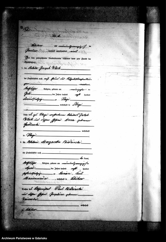 image.from.unit.number "Księga małżeństw"