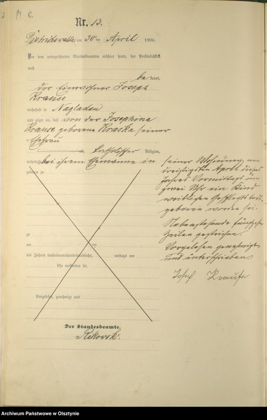 image.from.unit.number "Sterbe-Haupt-Register Nr 1 - 41"