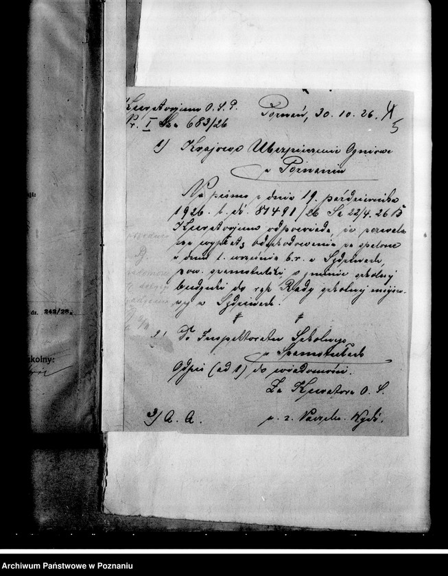 Obraz 9 z jednostki "Szkoła Powszechna- Sędzin, powiat Szamotuły"