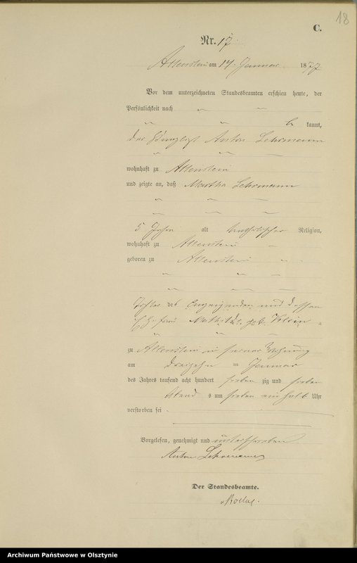 image.from.unit.number "Sterbe-Haupt-Register Nr 1 - 241"