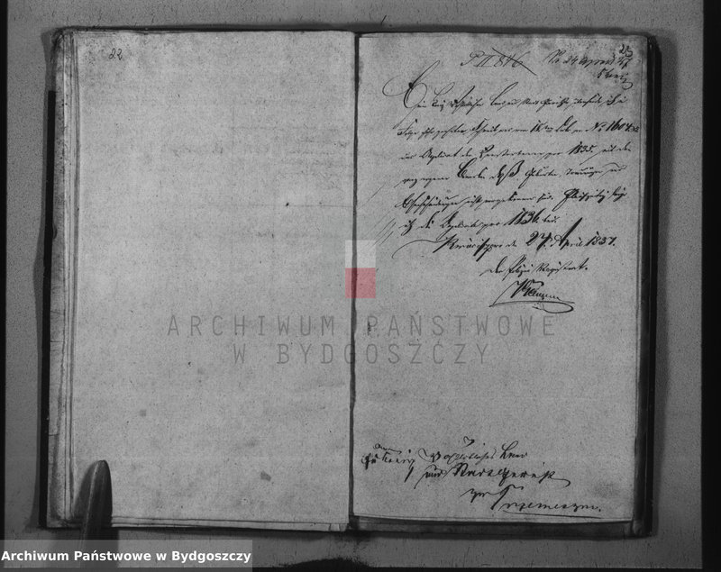 image.from.team "Akta metrykalne żydowskiej gminy wyznaniowej w Kwieciszewie pow. Mogilno"
