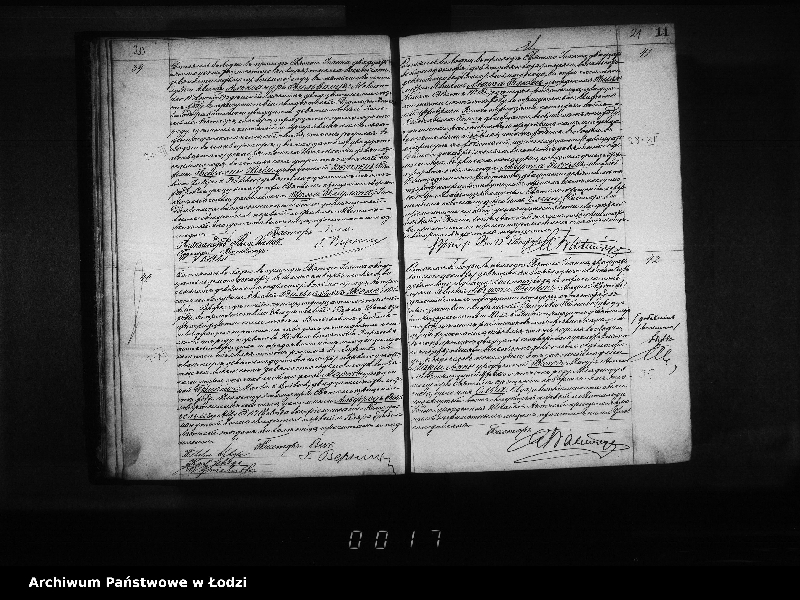 Obraz 15 z jednostki "Akta urodzeń, małżeństw i zgonów"