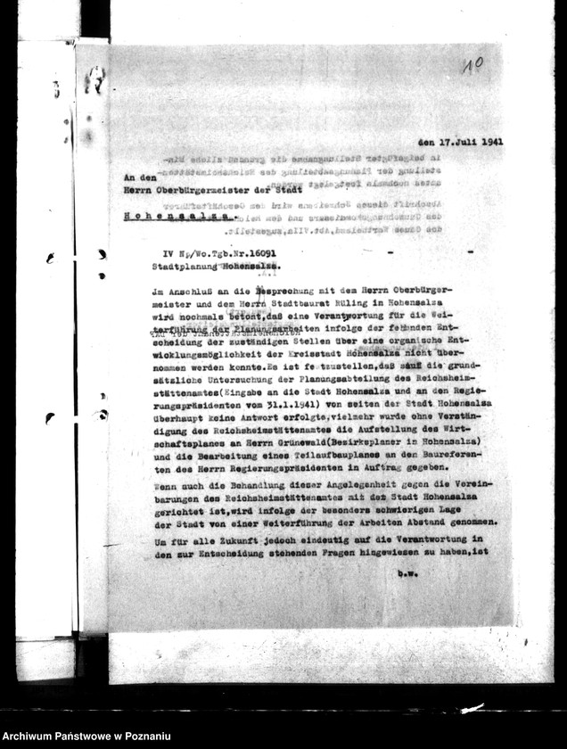 Obraz 14 z jednostki "Wirtschaftsplan Hohensalza (Inowrocław)"