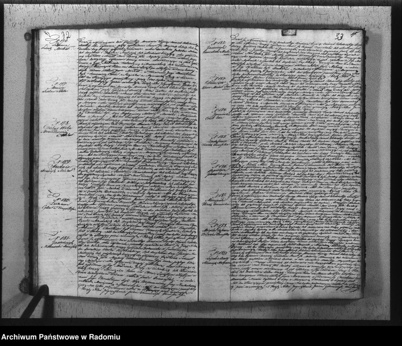 image.from.unit.number "Duplikat urodzonych, zaślubionych i zmarłych w parafii Głowaczew akta w sobie mieszczący za rok 1846"