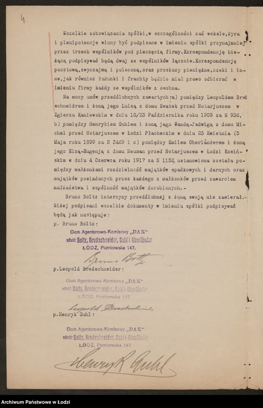 Obraz 6 z jednostki "Dom agenturowo-komisowy "Dak" właściciel Boltz Bredschneider"