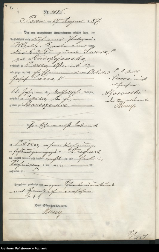 Obraz 7 z jednostki "Księga zgonów t. IV"