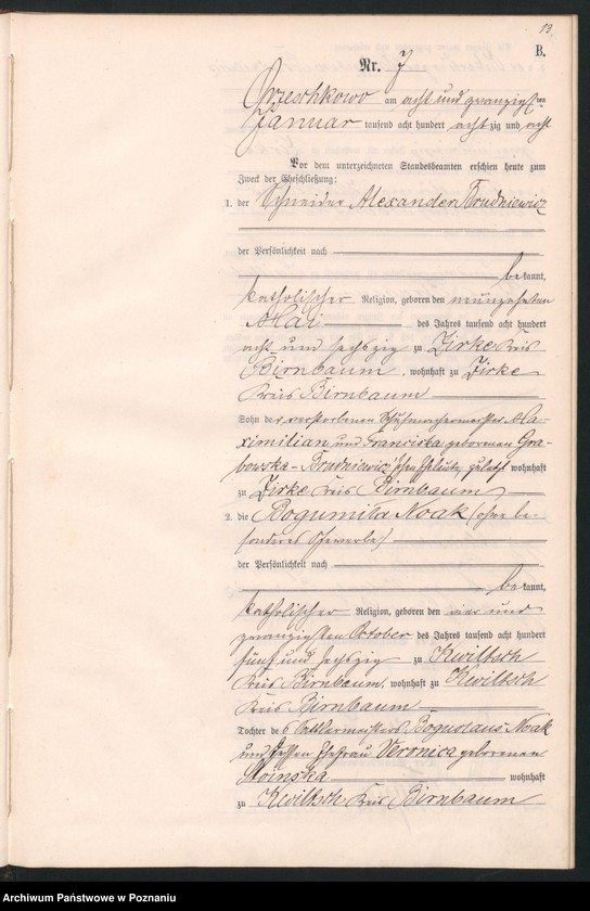 Obraz 16 z jednostki "Księga małżeństw"