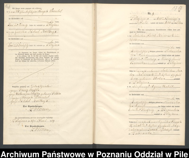Obraz 11 z jednostki "Księga małżeństw"