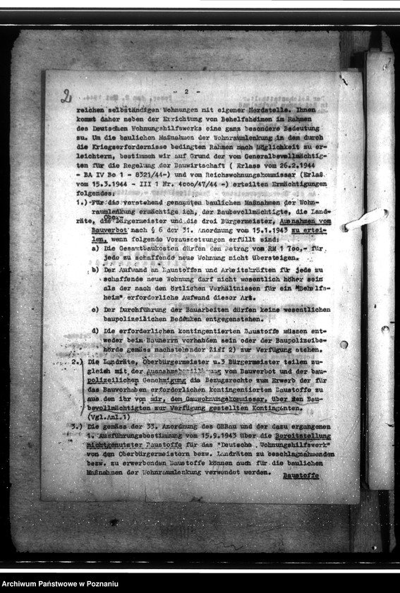 Obraz 6 z jednostki "Bauliche Massnahmen des Deutschen Wohnungshilfswerks ausschliesslich der Behelfsheime"