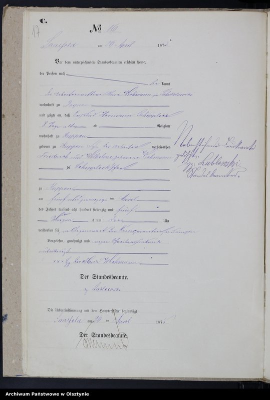 image.from.unit.number "Sterbe-Neben-Register Nr 1 - 32"