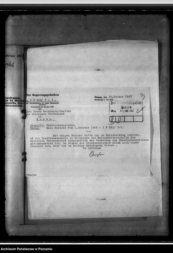 Obraz 7 z jednostki "Ehestandsdarlehen"